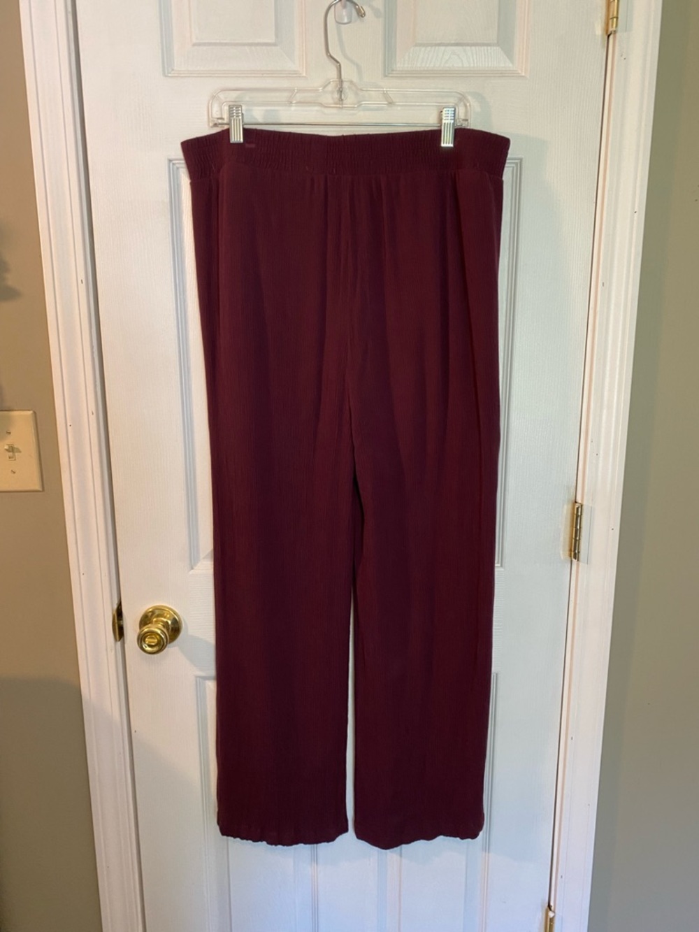 Torrid Size 1 Wine Red Wide Leg Pants